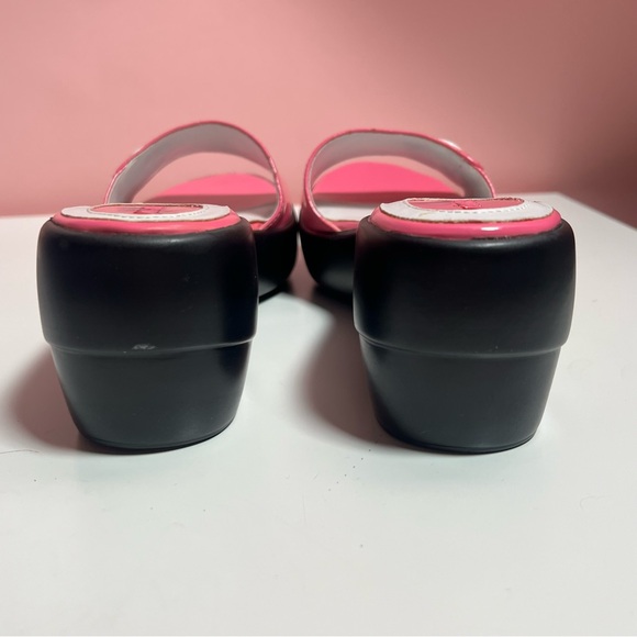 Vintage Y2K 2000s 90s pink retro preppy platforms